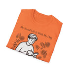 My Social Life Is With My Dog T-Shirt