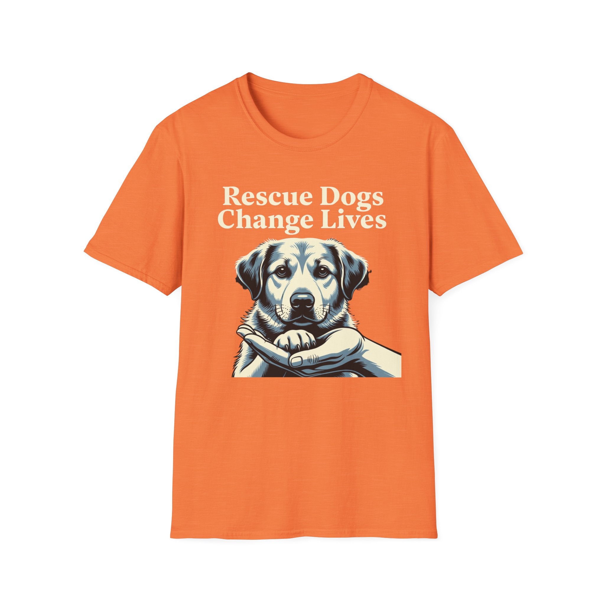 Rescue Dogs Change Lives T-Shirt