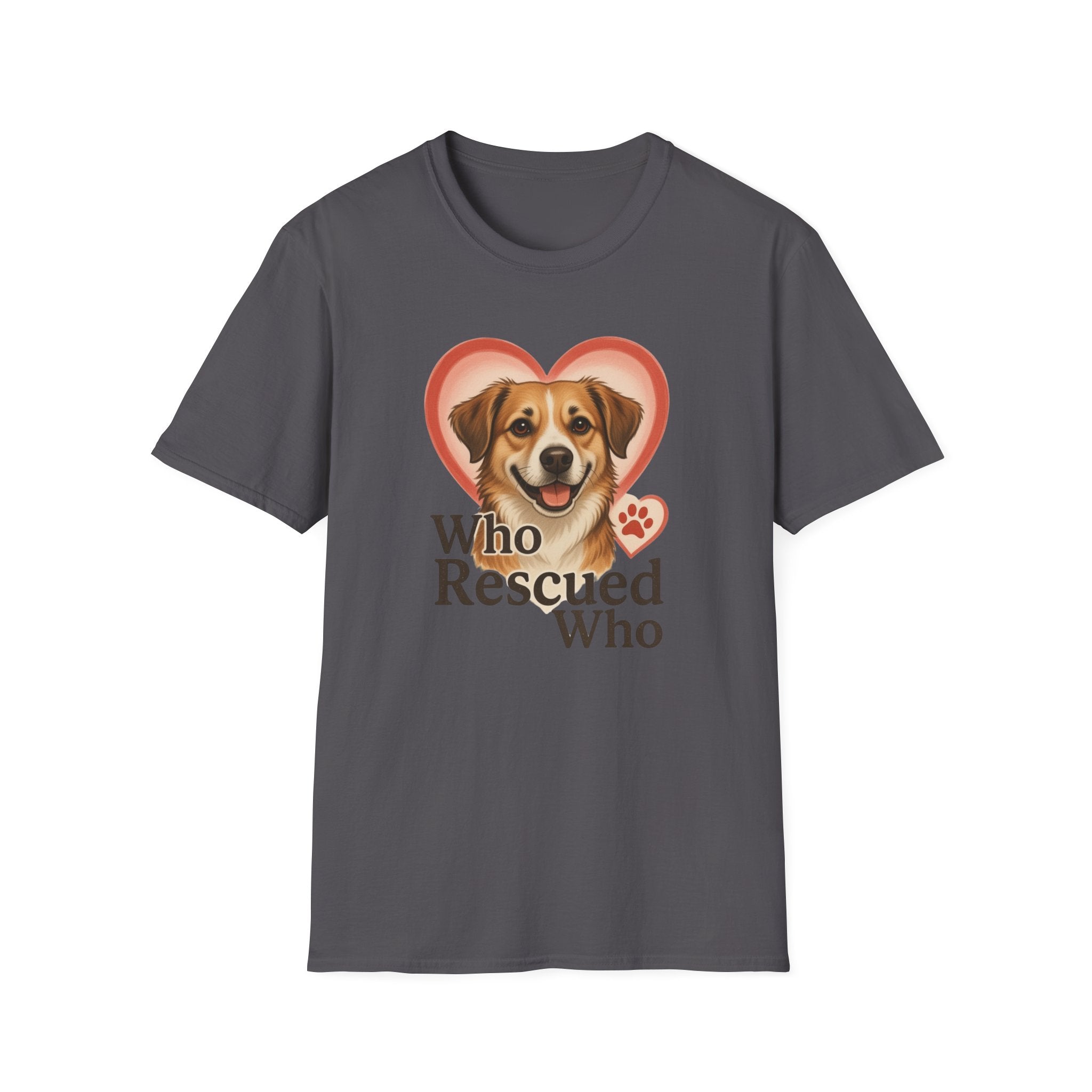 Who Rescued Who T-Shirt