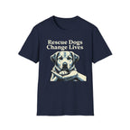 Rescue Dogs Change Lives T-Shirt