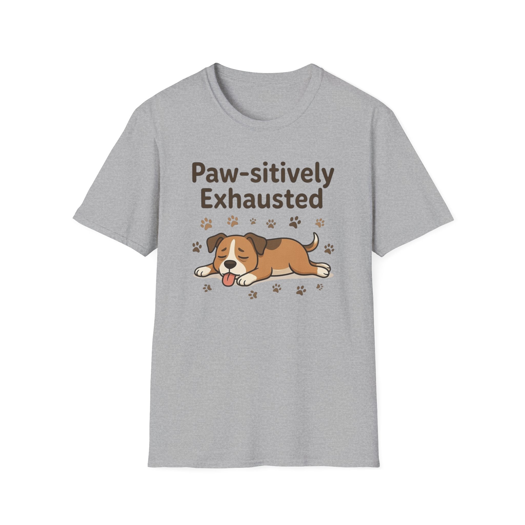 Paw-sitively Exhausted T-Shirt