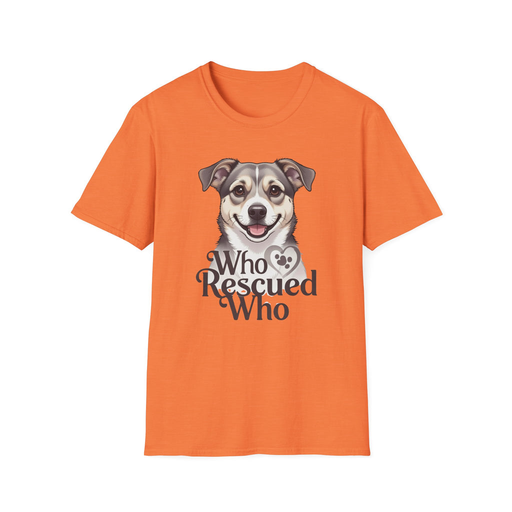 Who Rescued Who T-Shirt