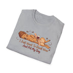 I just Want to Drink Wine And Pet My Dog T-Shirt