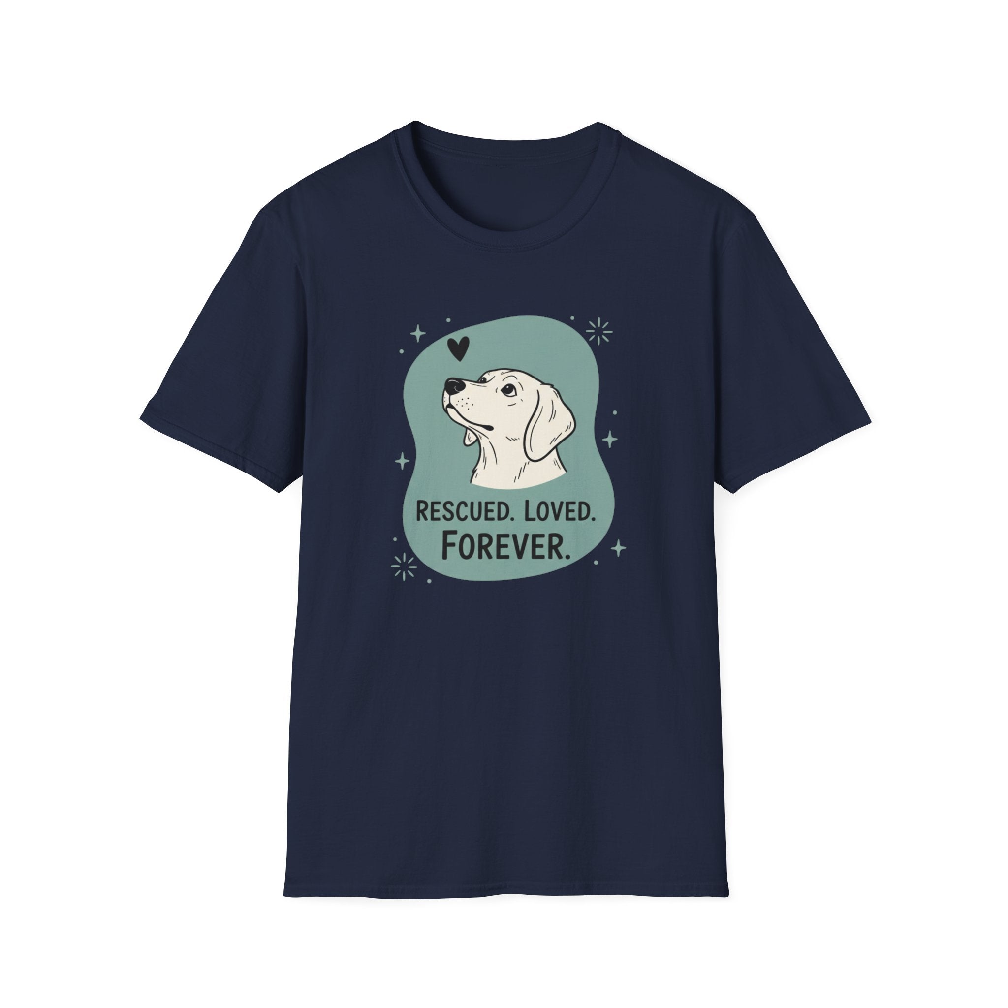 Rescued Loved Forever T-Shirt