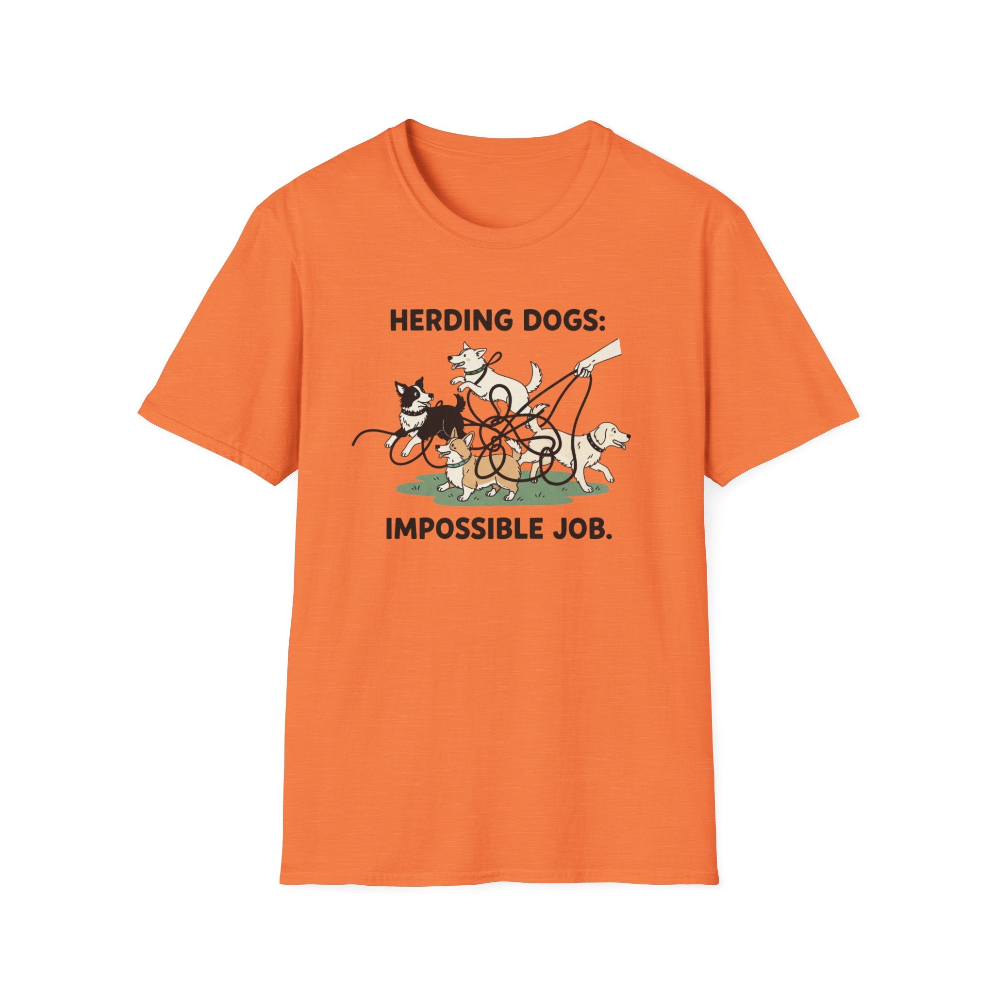 Herding Dogs: Impossible Job. T-Shirt