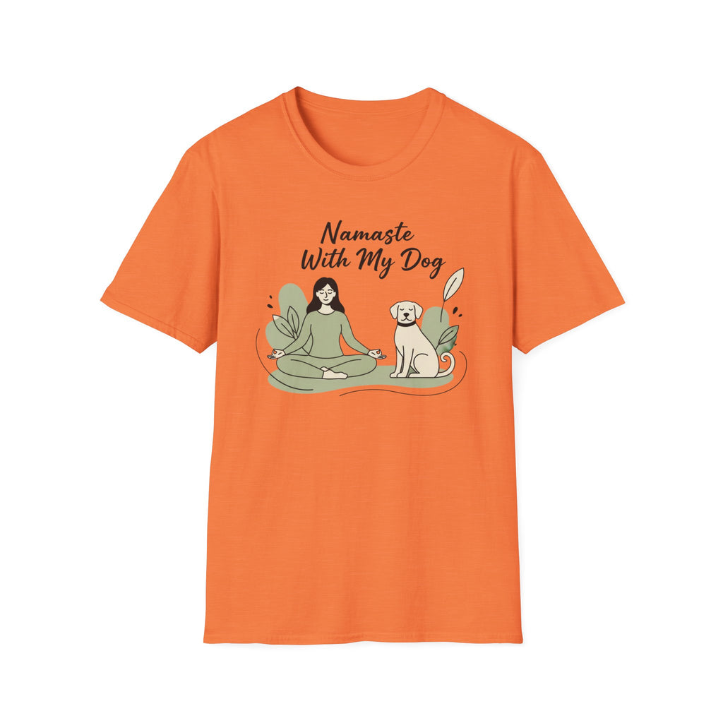 Namaste With My Dog T-Shirt