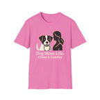 Dog Mom Life: Chaos & Cuddles T-Shirt