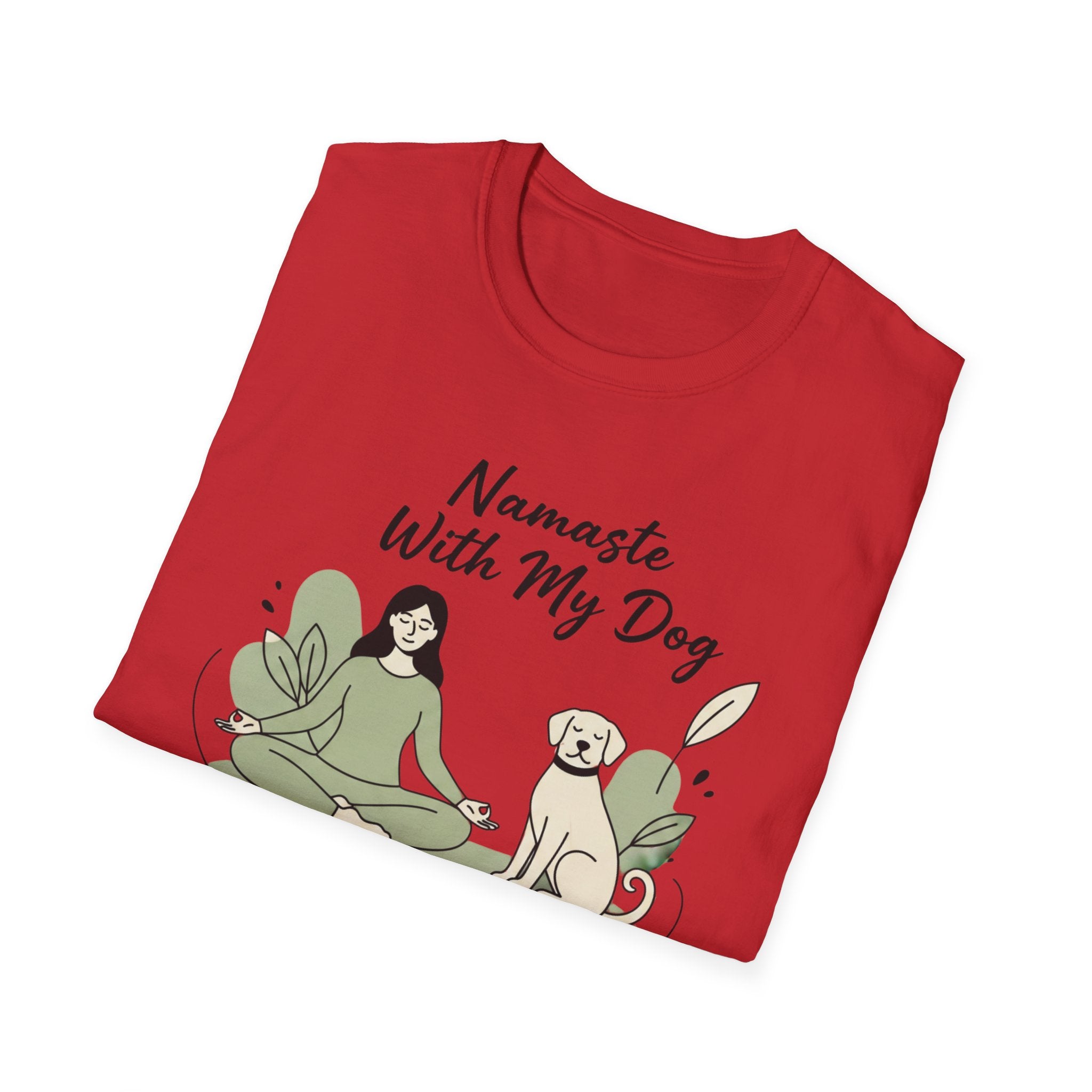 Namaste With My Dog T-Shirt