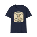 Powered By Coffee & Dog Love T-Shirt