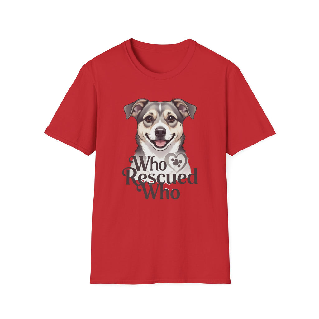 Who Rescued Who T-Shirt