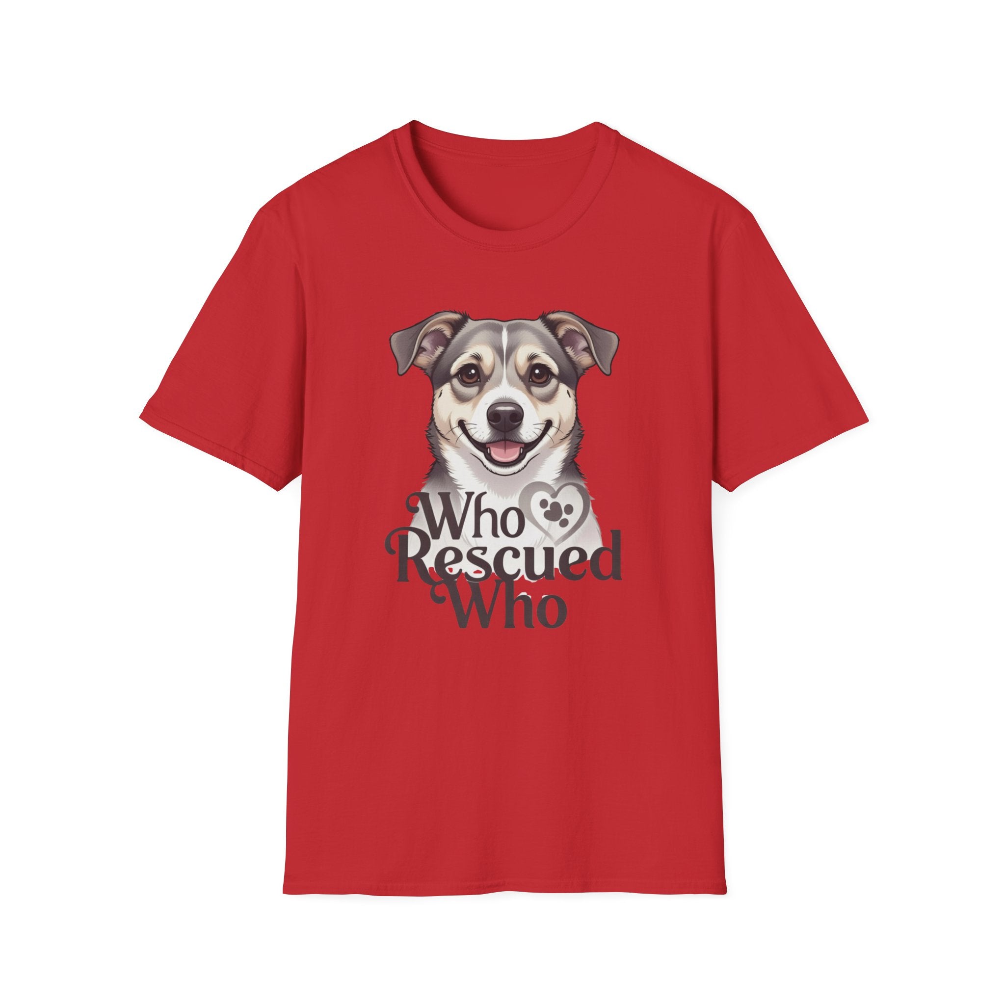 Who Rescued Who T-Shirt