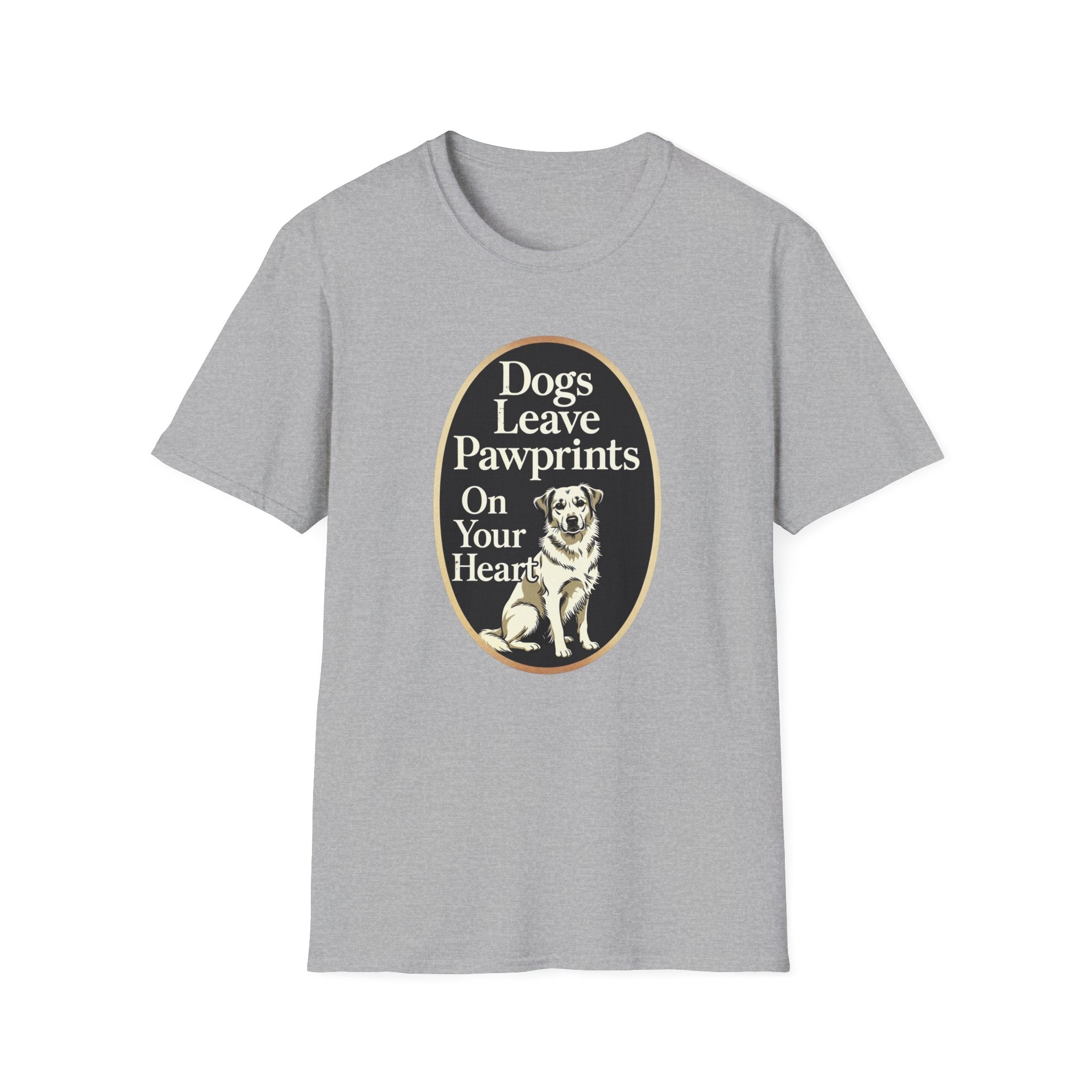 Dogs Leave Pawprints On Your Heart T-Shirt