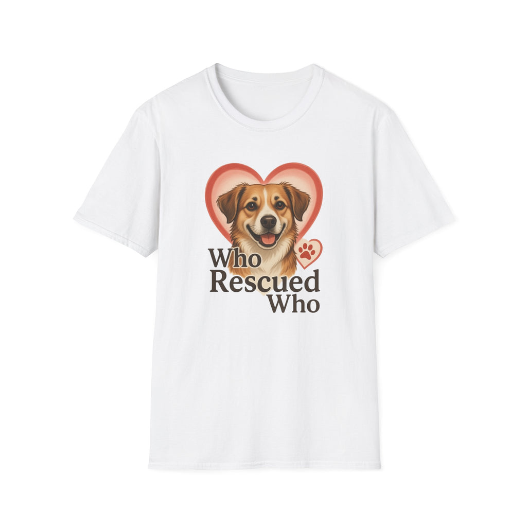 Who Rescued Who T-Shirt