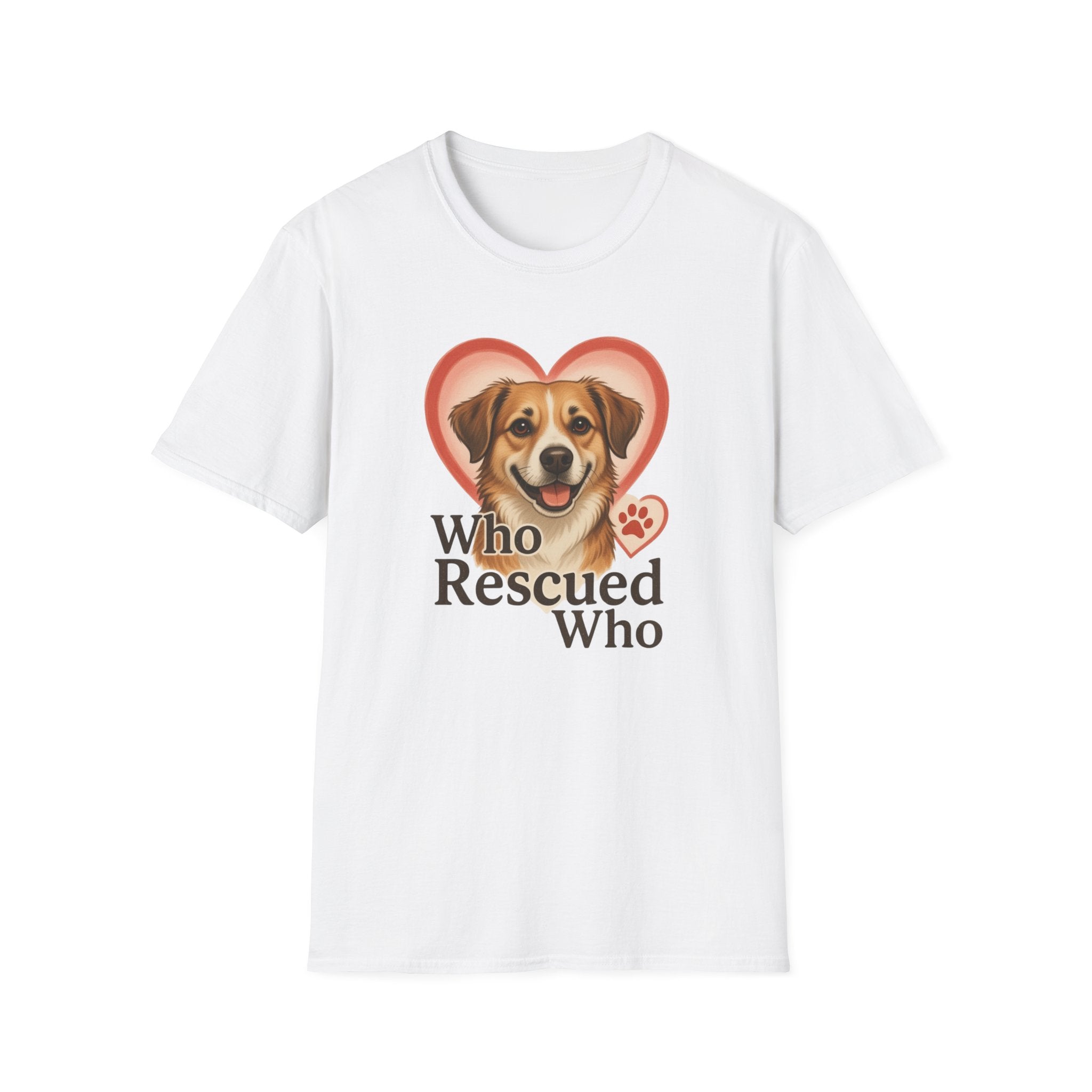 Who Rescued Who T-Shirt