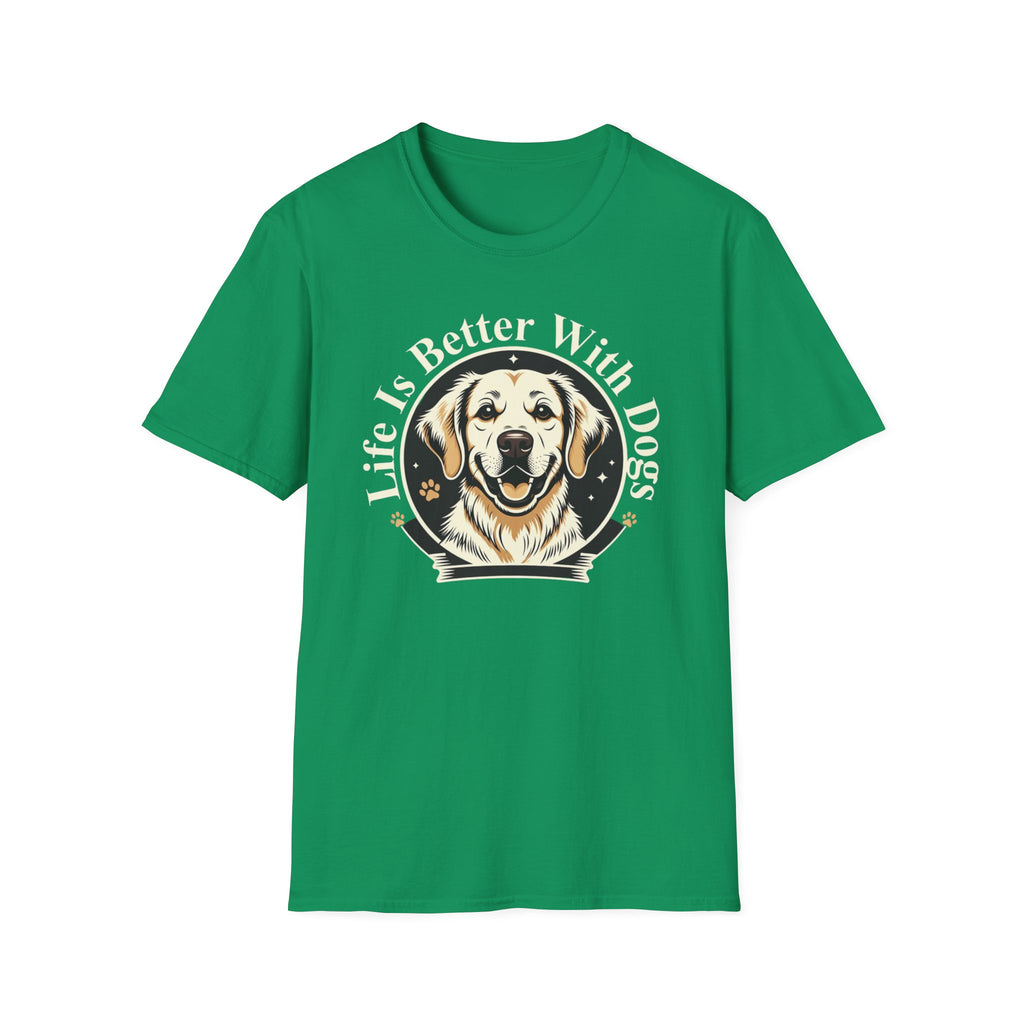 Life Is Better With Dogs T-Shirt