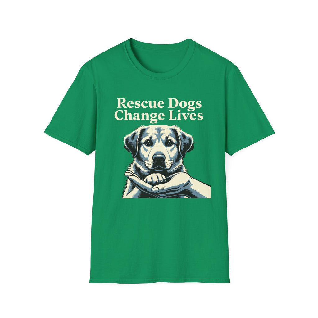 Rescue Dogs Change Lives T-Shirt