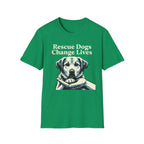 Rescue Dogs Change Lives T-Shirt