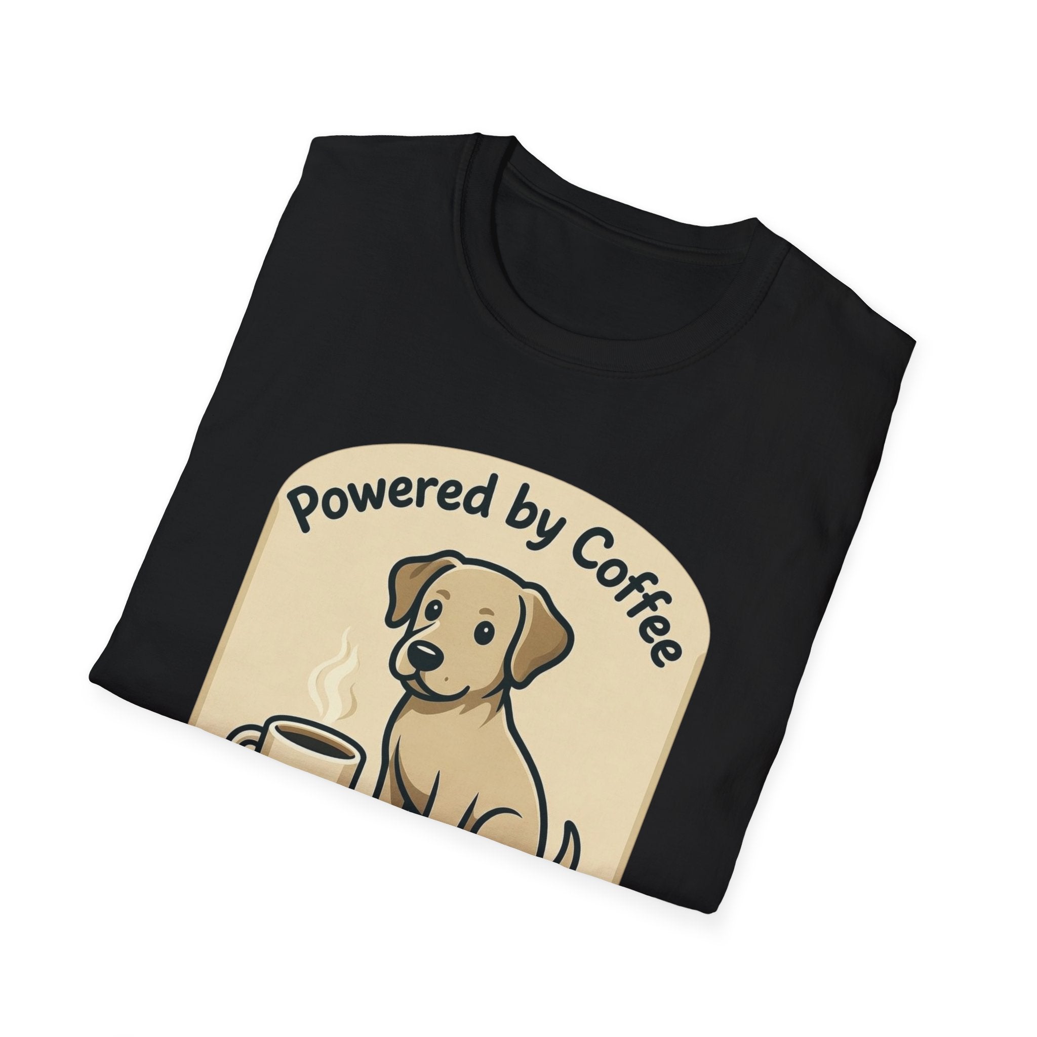 Powered By Coffee & Dog Love T-Shirt