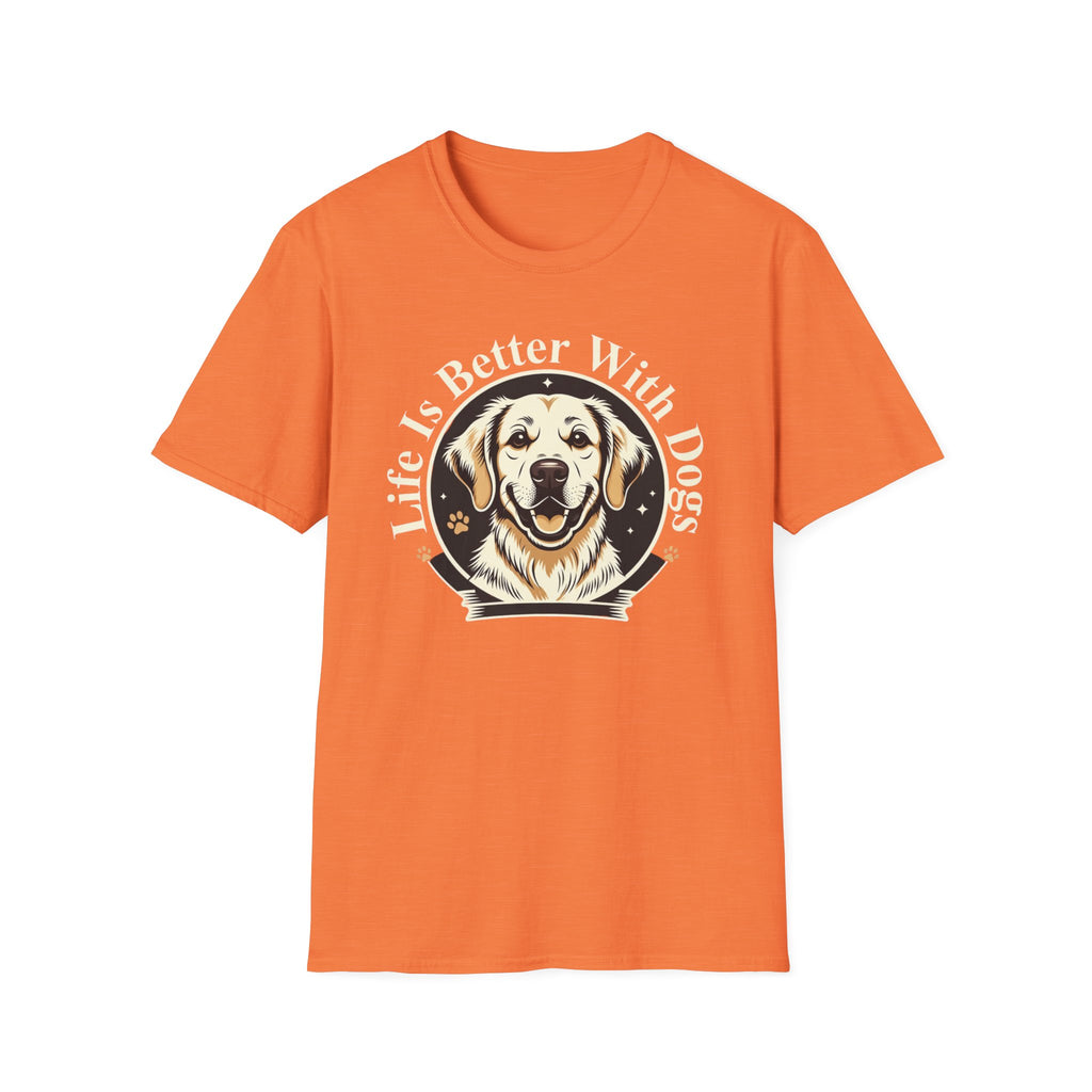 Life Is Better With Dogs T-Shirt