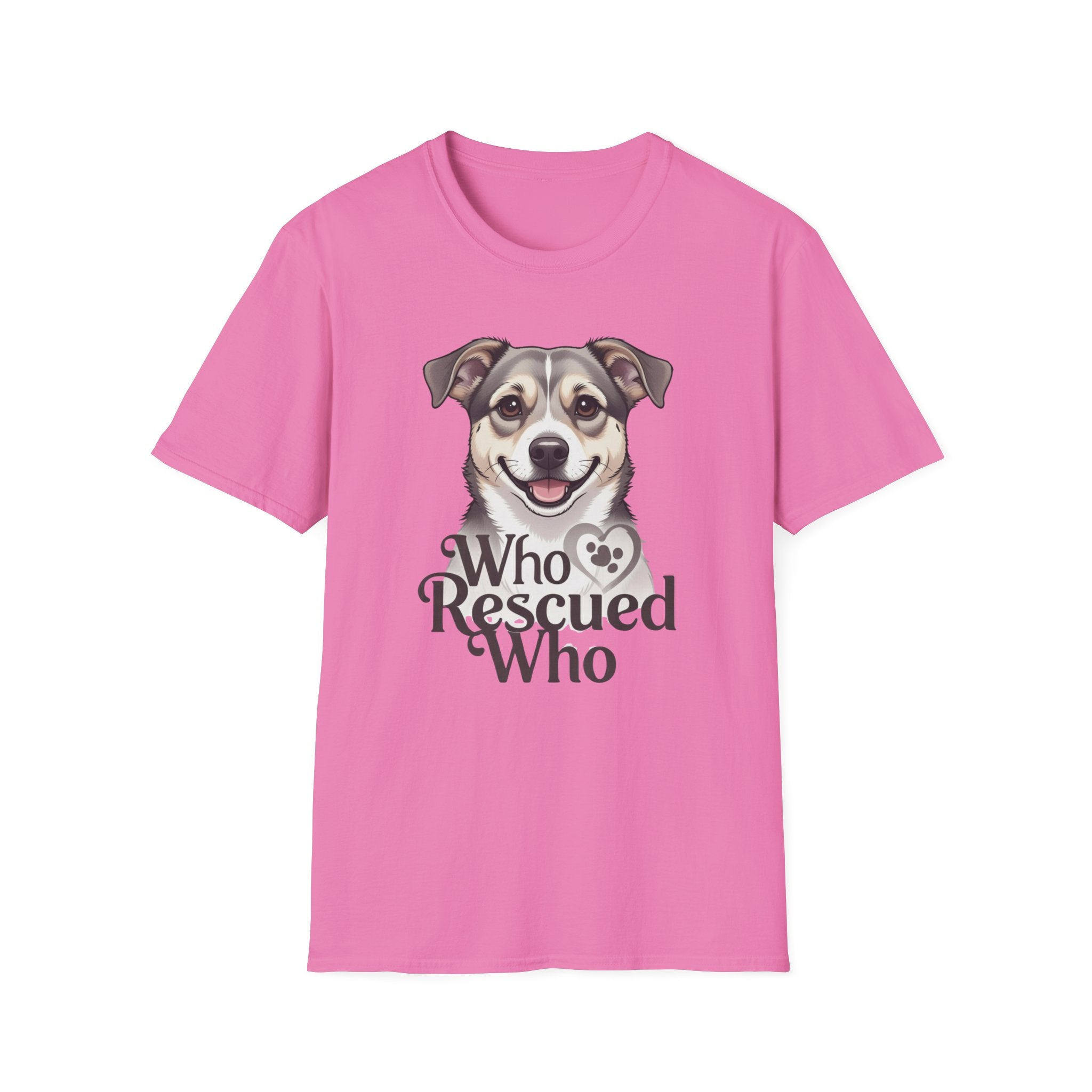 Who Rescued Who T-Shirt