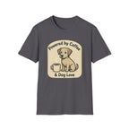 Powered By Coffee & Dog Love T-Shirt