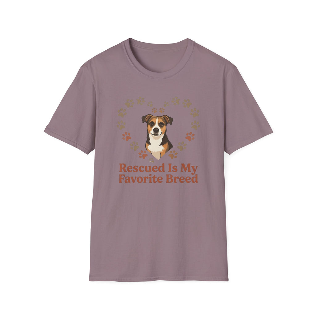 Rescued Is My Favorite Breed T-Shirt