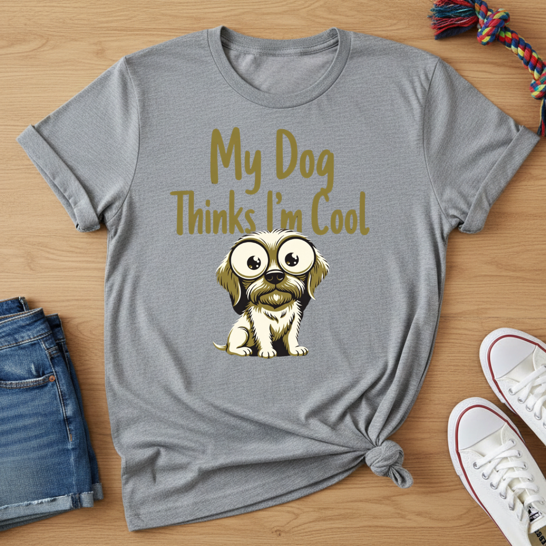 My Dog Thinks Im Cool T-Shirt